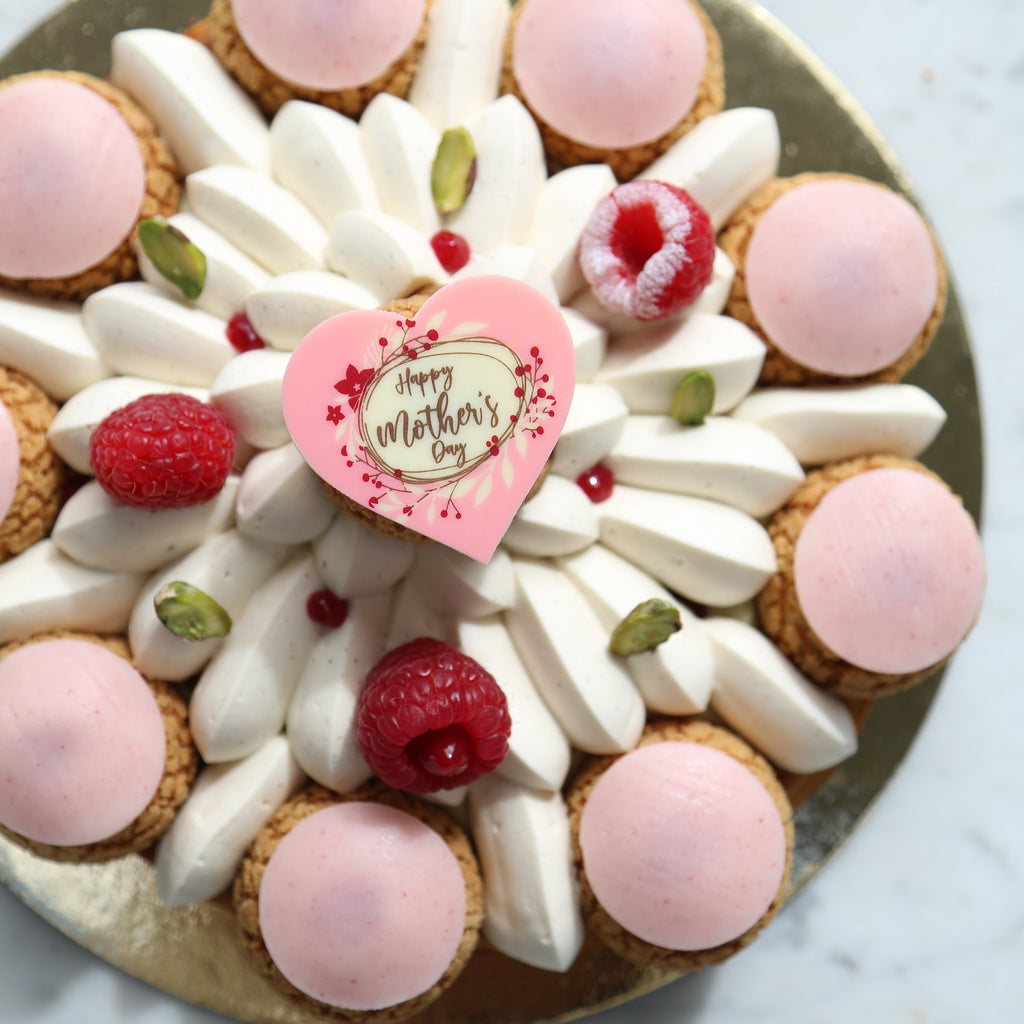 Mothers Day Special: Pistachio and Raspberry Saint-Honoré